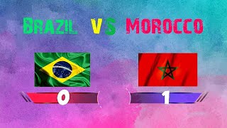 ملخص مباراه المغرب VS البرازيل | 1 -  0 | اقل من 23 سنه