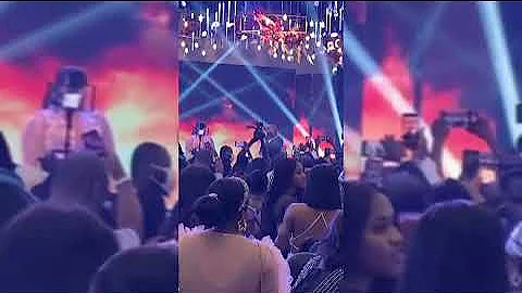 Davido suprised Eniola Badmus with performance at her 20 years on stage Party