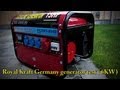 Royal Kraft Germany Generator test