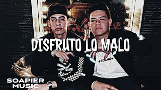 Video thumbnail of "Disfruto Lo Malo - Natanael Cano Feat. Junior H (LETRA) (PREVIO)"