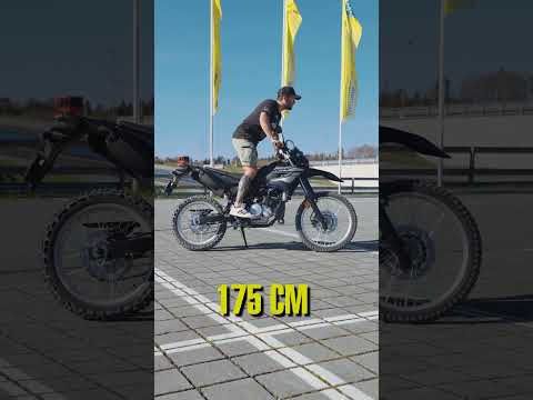 Sitzprobe auf der Yamaha WR125 #yamaha