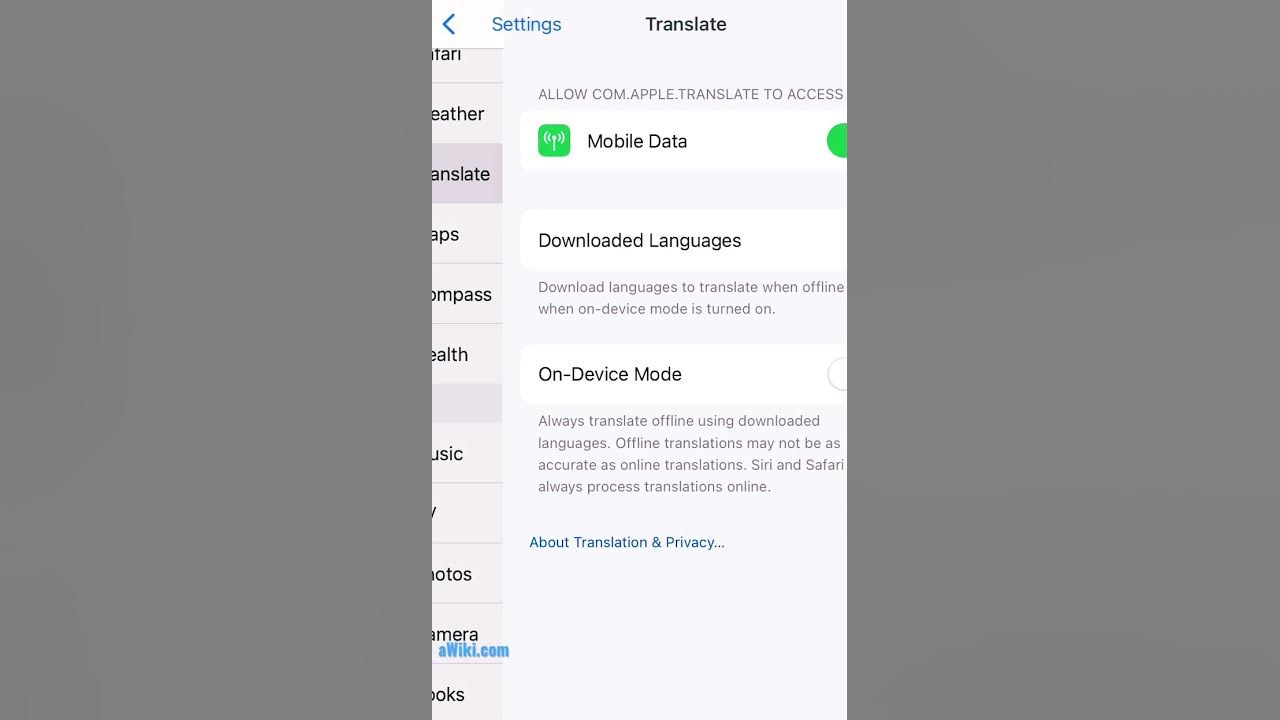 Add new language to iphone translate app how to download a new