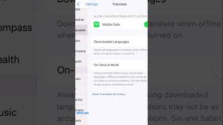 Add New Language to iPhone Translate App 📲 How to Download a New Language to Translator App ios 16 screenshot 5