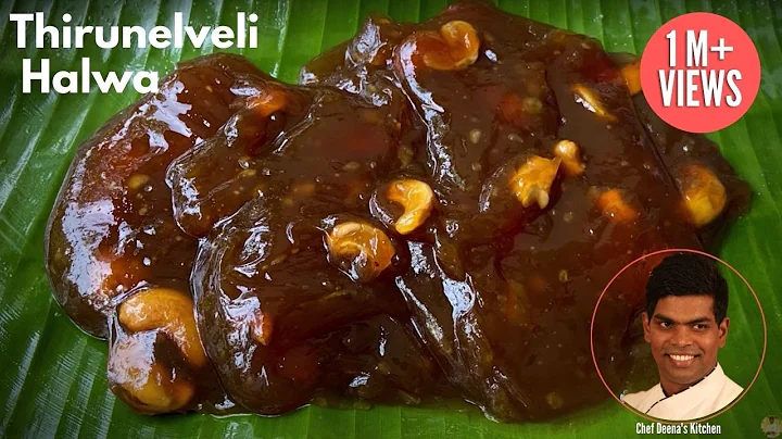 Tirunelveli Halwa Recipe in Tamil | How to Make Ir...