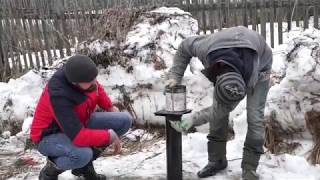 Свайно-винтовой фундамент Эндбери