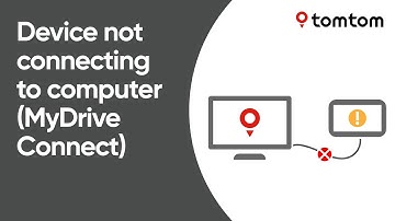 Device not connecting to your computer (MyDrive Connect)