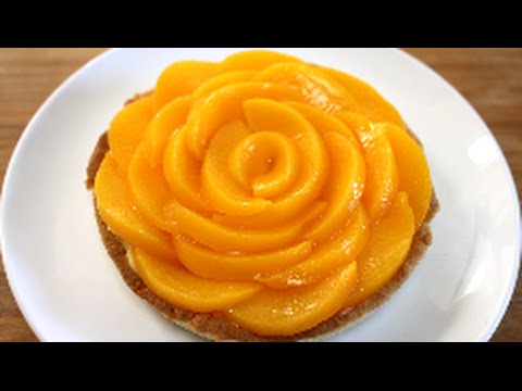 Yellow Peach Tart Recipe 黄桃のタルトの作り方 レシピ Youtube