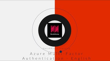 AZ-104 Certification (Video-6): Multi-Factor Authentication (MFA) - English