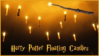 DIY HARRY POTTER FLOATING CANDLES, Magical LED Decoration 