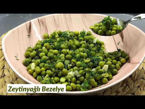 Zeytinyağlı Bezelye - Naciye Kesici - Yemek Tarifleri