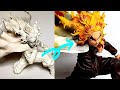 【鬼滅の刃】〝炎柱〟煉獄杏寿郎のフィギュア作ってみた Sculpting Kyojuro Rengoku Demon Slayer-Kimetsu no Yaiba