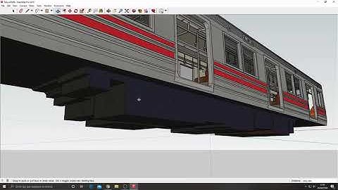 Making a Tokyu 8090/8590 Series for Trainz - Part 6 (underframe)