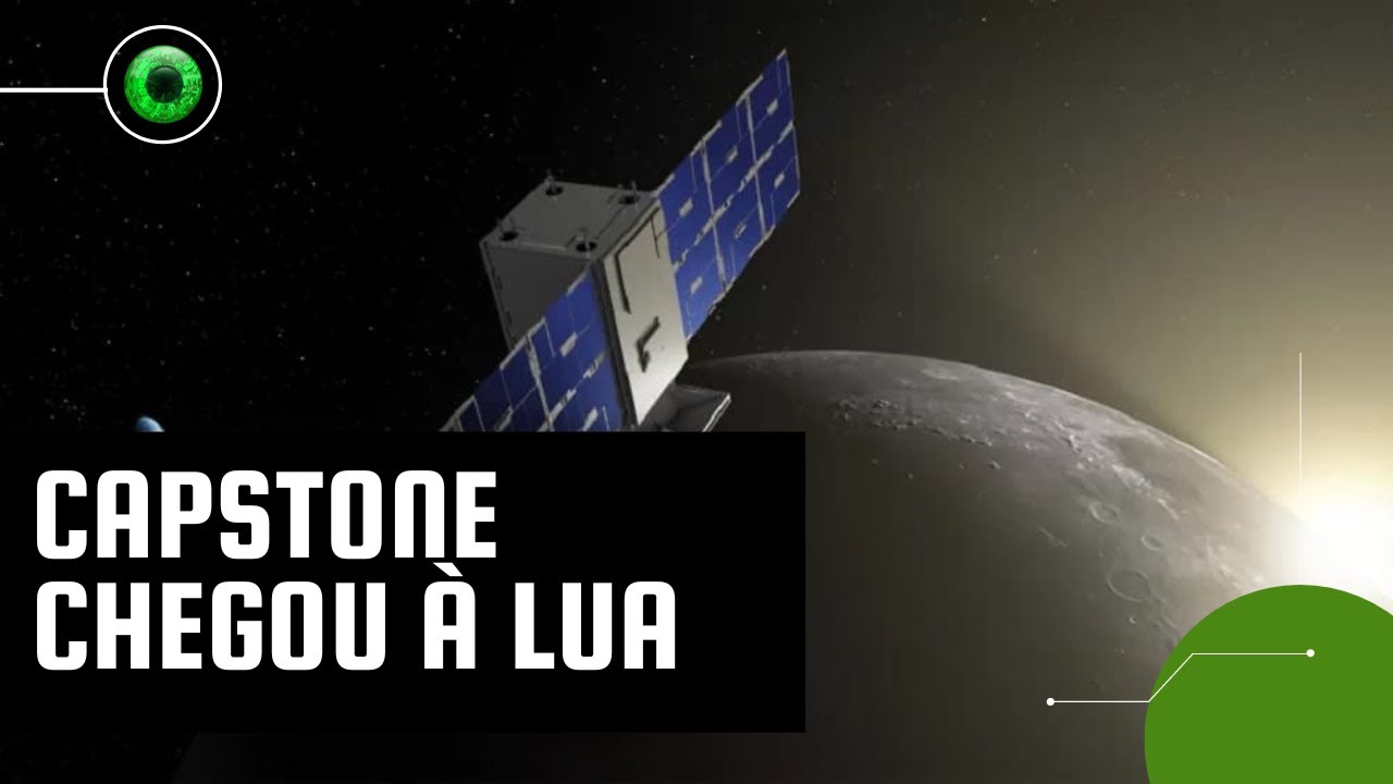 Pequena sonda CAPSTONE chega à Lua após meses de viagem