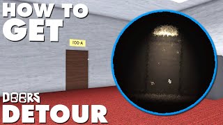 How to Get the DETOUR Badge! - Roblox DOORS