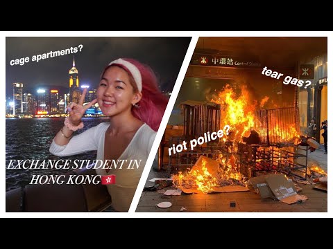 the truth about my exchange in hong kong...(CityU, protests, tear gas, police)