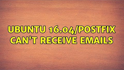 Ubuntu: Ubuntu 16.04/Postfix can