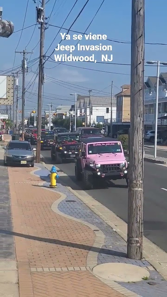 Se viene Jeep Invasion en Wildwood, NJ . jeeplife jeep jeeps 