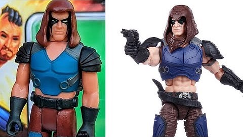 Gijoe Zartan Hasbro classified vs super 7 Zartan action figures comparison