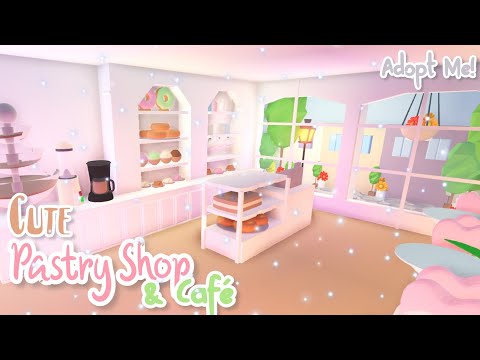 Cute Pastry Shop & Café 🧁☕ | Adopt Me Speed Build! Roblox