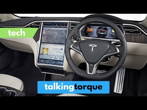 Tesla Model S P100D - ALL MODES/SETTINGS MASSIVE SCREEN