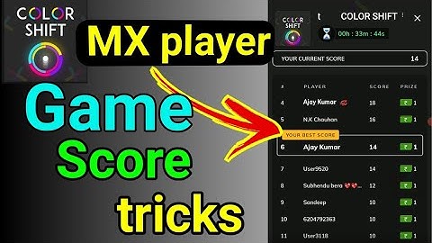 MX player colour shift game tricks | colour shift game high score trick | colour shift auto clicker
