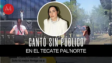 ¿Quién es Andrea Ele? La cantante de ‘La voz México’ que debutó en el Festival Pal'Norte sin público