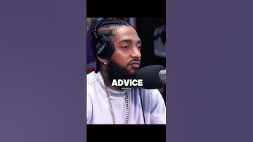 💰Money Advice By Nipsey Hussle |Mindset| #motivation #nipseyhussle #mindset #real #lifelessons