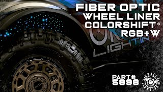 Fiber Optic Wheel Well Kit: Universal Design