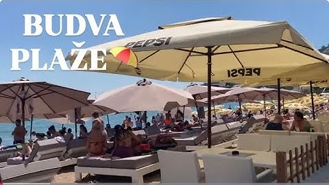 Šetam plažama Budve⛱️ odgledajte atmosferu🌴Pišite u komentaru kako vam se nova Budva dopada #plaze