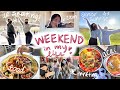 *busy* WEEKEND IN MY LIFE VLOG | thrift haul, senior sunrise, what i ate, figure skating practice