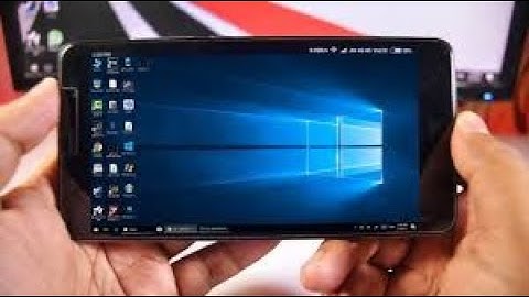 Install & Run Windows 10/8/7/XP on Any Android Phone- NO ROOT 2018 BEST Trick (Rahman)