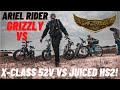 Ariel Rider Grizzly Vs. X-Class 52v Vs. Juiced Hyperscrambler 2 EBIKE RACING Group Ride ⚡️