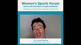 Women's Sports Forum: Listening to your Body