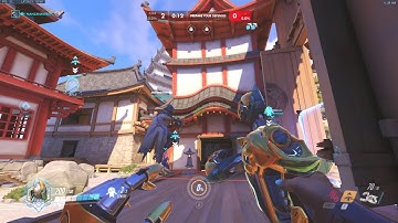 Overwatch: PTR Role Queue Symmetra Hanamura (7-26-19)