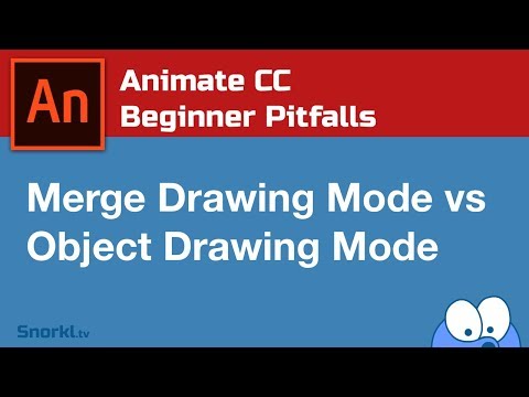 Animate CC Beginner PItfalls: Merge vs Object Drawing Mode