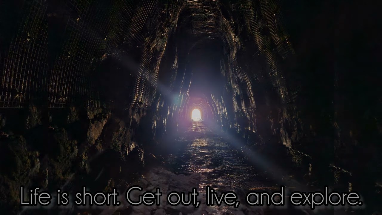 Collapsed train tunnel in Breathit County,  KY. 