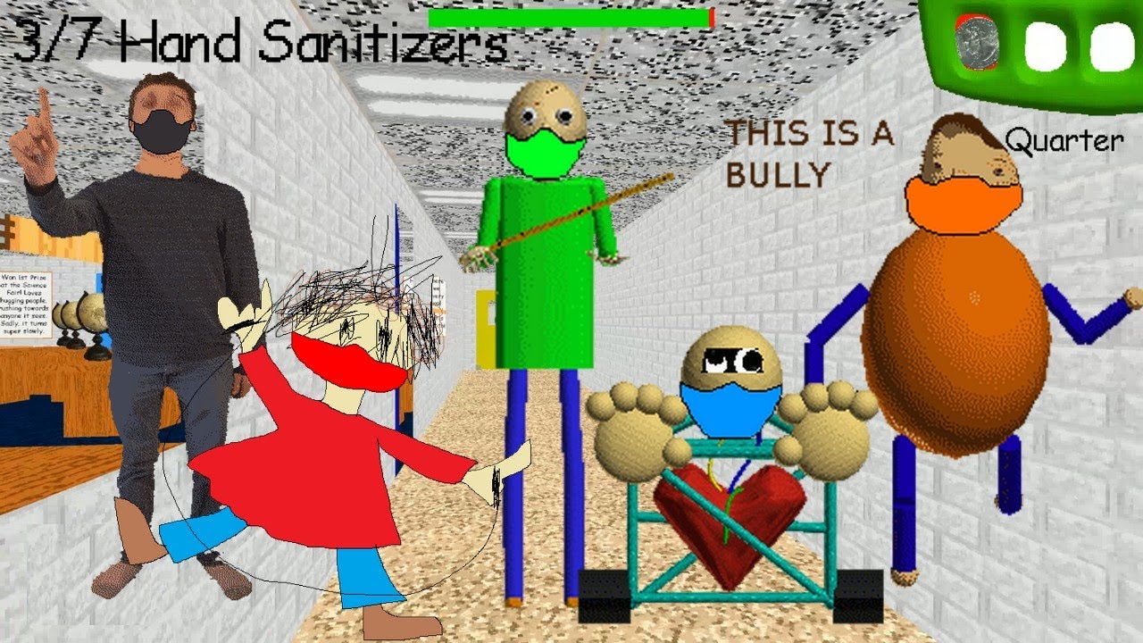 Baldi's Basics in Quarantine & More - Baldi's Basics Mod 