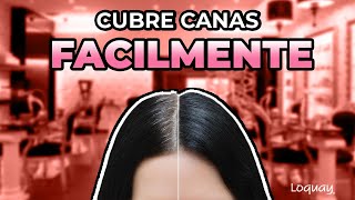 Learn how to easily cover gray hair