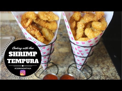 How to make Shrimp Tempura - Cooking with Hua