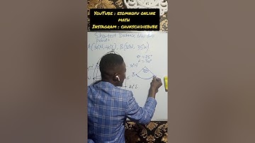 Shortest distance between two points along a straight line | LATITUDE AND LONGITUDE