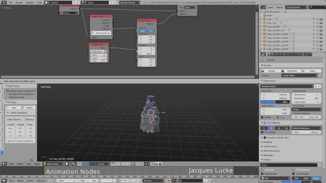 Experiment With Animation Nodes And Cell Fracture Work In Progress Youtube Blender Tutorial Blender 3d Animation Experiment With Animation Nodes And Cell Fracture Work In Progress Youtube Blender Tutorial Blender 3d Animation