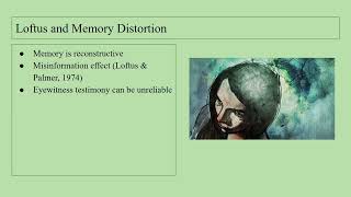 Learning and Memory Slides
