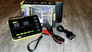 Use this to set your gains. - Fnirsi DSO-152 Mini Oscilloscope unboxing and walk through.