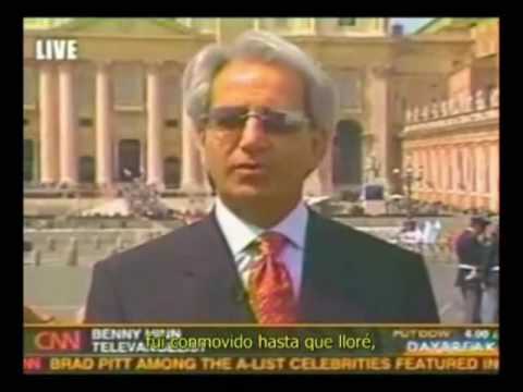 Benny Hinn - CNN interview | Funeral Pope John Paul II