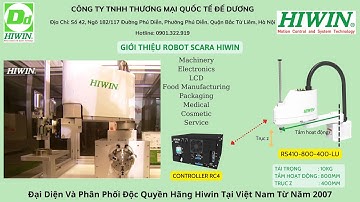 Robot Scara Hiwin RS410-800-400-LU Tải trọng 10kg