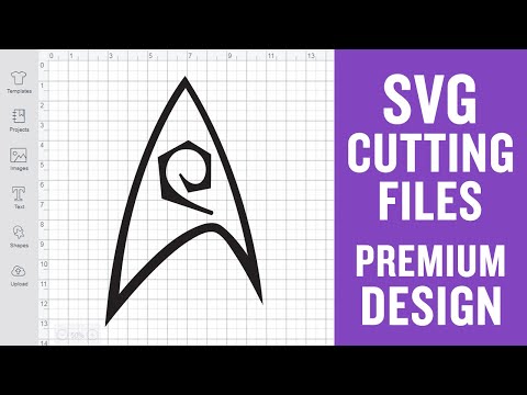 Starfleet Badge Svg Svg Cut Files for Scan n Cut Premium cut SVG