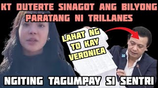 HALATANG TAKOT AT EMOTIONLESS ANG STATEMENT NI KT DUTERTE, SINAGOT SI TRILLANES