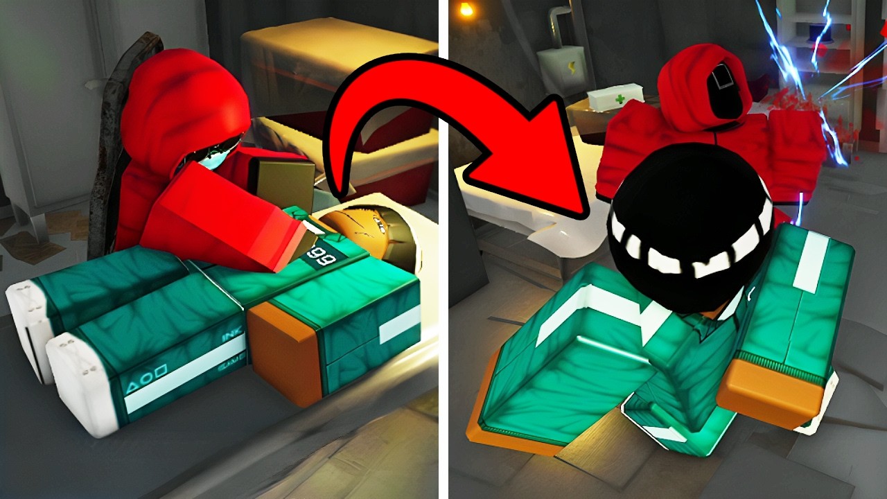 I Fought SURGEON GUARDS in Ink Game - YouTube