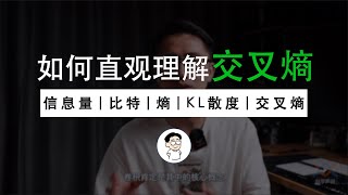 “交叉熵”如何做损失函数？打包理解“信息量”、“比特”、“熵”、“KL散度”、“交叉熵”