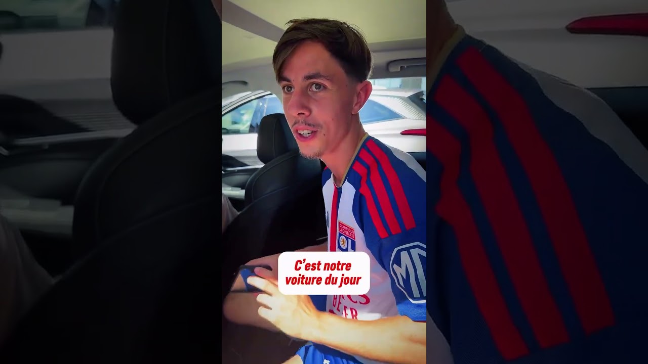 😂🚗🔴 Le jour où nos Gones ont découvert leurs nouveaux véhicules #olympiquelyonnais #ol #shorts